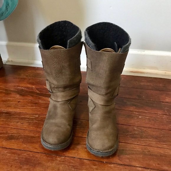 Sorel Chipahko boots leather felt winter brown/tan - Picture 5 of 8